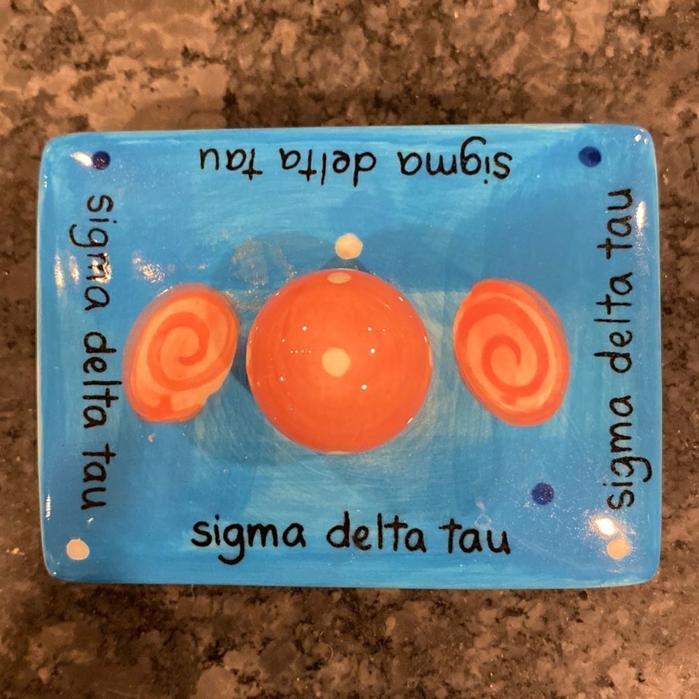 Sigma Delta Tau Trinket Gift Box - Picture 2 of 6